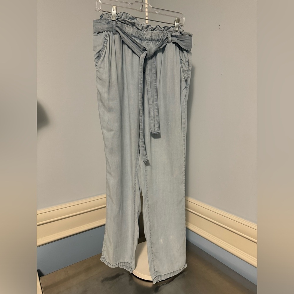 DD77 - paper bag tencel pants - Picture 2 of 11